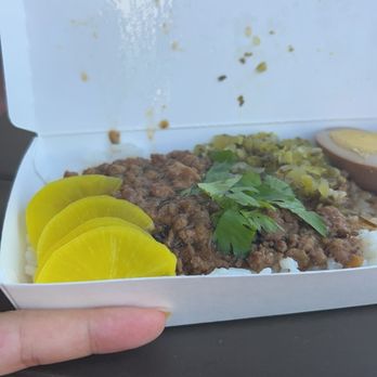 Half & Half Good Old Time - Minced pork rice - Taiwanese Near Me - San Gabriel, California