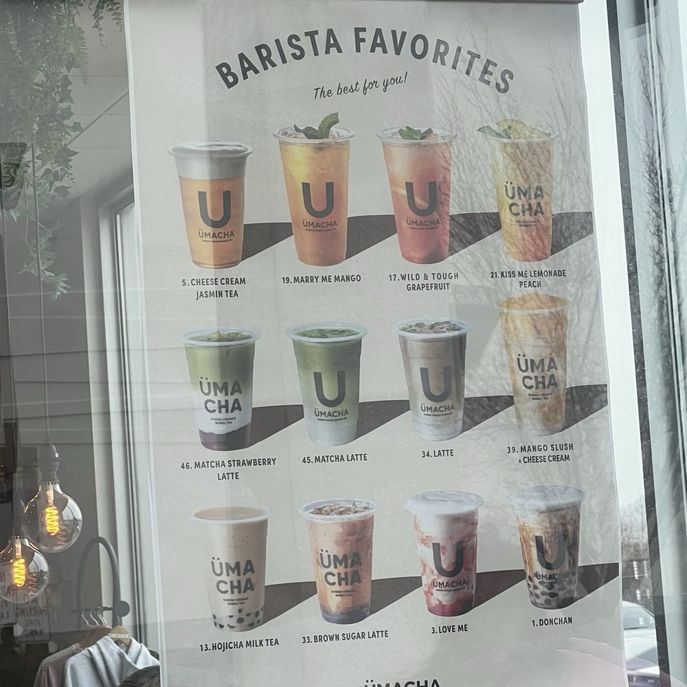 ÜMACHA - Bubble Tea Near Me - Edgewater, New Jersey ÜMACHA - Bubble Tea Near Me - Edgewater, New Jersey