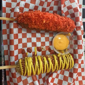 Two Hands Seoul Fresh Corn Dogs - Hot Dogs Near Me - Mesa, Arizona Two Hands Seoul Fresh Corn Dogs - Hot Dogs Near Me - Mesa, Arizona