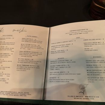 Meski Restaurant - Menu - Ethiopian Near Me - San Francisco, California Meski Restaurant - Menu - Ethiopian Near Me - San Francisco, California