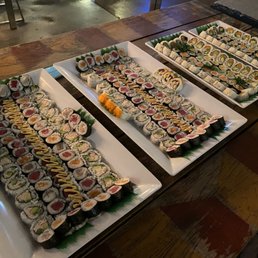a variety of sushi a variety of sushi