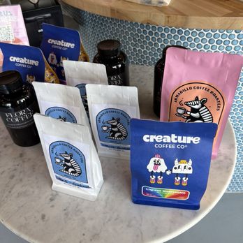Neon Belly Coffee & Bakery - Some of the coffees on offer. - Coffee & Tea Near Me - Austin, Texas