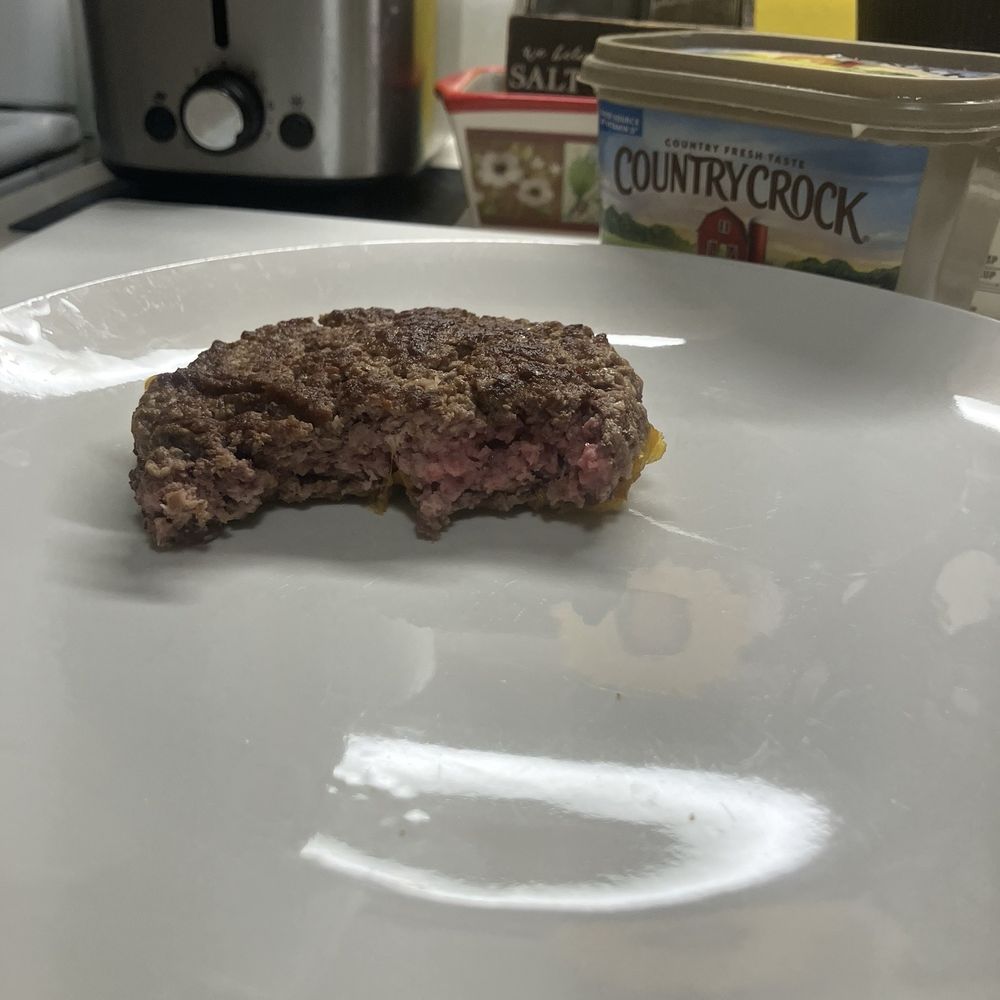 Bigbar - Raw!!!! burger the cheddar bacon burger don't get it or check your food before leaving but how when u get delivery - Bars Near Me - Erie, Pennsylvania