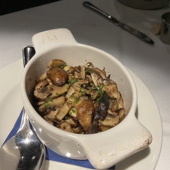 Blue Point Grille - Sauté mushrooms that we asked for. Not on the menu. - Seafood Near Me - Cleveland, Ohio Blue Point Grille - Sauté mushrooms that we asked for. Not on the menu. - Seafood Near Me - Cleveland, Ohio