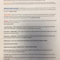 Today's menu