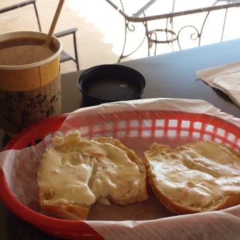 Back East Bagels - Americano with soy milk, lox cream cheese on a fresh sesame seed bagel - Bagels Near Me - Tempe, Arizona Back East Bagels - Americano with soy milk, lox cream cheese on a fresh sesame seed bagel - Bagels Near Me - Tempe, Arizona