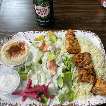 Janet's Mediterranean Cuisine - Chicken Kebab Plate $15.99 - Mediterranean Near Me - Duarte, California Janet's Mediterranean Cuisine - Chicken Kebab Plate $15.99 - Mediterranean Near Me - Duarte, California
