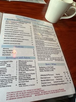 Menu photo 2 Cafe Mason San Francisco, CA