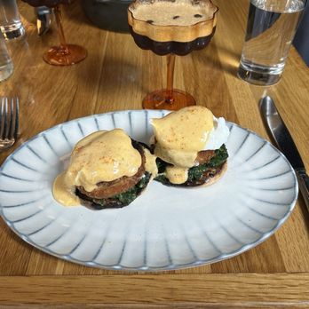 The Dutch - Espresso martini eggs Benedict - American Near Me - New York, New York The Dutch - Espresso martini eggs Benedict - American Near Me - New York, New York