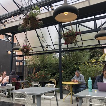 Cafenated Coffee Company - Very nice patio with heating above! - Coffee & Tea Near Me - Berkeley, California