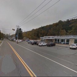 Right across the street from the Roscoe Diner.