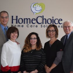 HomeChoice Home Care Solutions - Our ownership team, scheduler and nurse. We are committed to providing only the best home care to our clients.