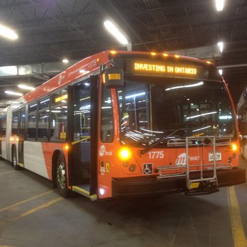 Mississauga Transit - Inside the MiWay main parking garage during a press conference on Mar. 14, 2018. - Transportation Near Me - Mississauga, Ontario Mississauga Transit - Inside the MiWay main parking garage during a press conference on Mar. 14, 2018. - Transportation Near Me - Mississauga, Ontario