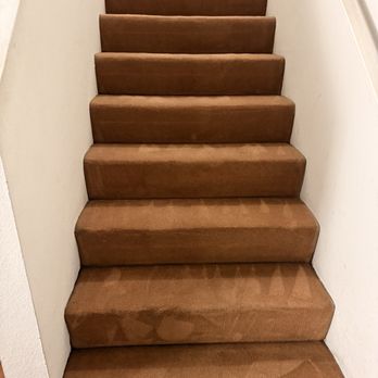 Brite Spots Carpet Care - Didn't get before, but the first few steps had some stains, so clean now! - Carpet Cleaning Near Me - Temple city, California