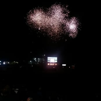 Banner Island Ballpark - Last night's fireworks after the game - Stadiums & Arenas Near Me - Stockton, California Banner Island Ballpark - Last night's fireworks after the game - Stadiums & Arenas Near Me - Stockton, California