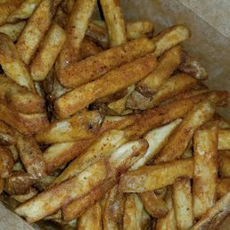 Masala fries. Pretty big portion Masala fries. Pretty big portion