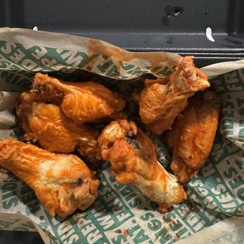 Wingstop - Cold wings with barely any sauce - Chicken Wings Near Me - Buckeye, Arizona