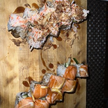 O-Ku - Dinner Over the Rainbow Roll Dinner Crunch Roll - Japanese Near Me - Atlanta, Georgia O-Ku - Dinner Over the Rainbow Roll Dinner Crunch Roll - Japanese Near Me - Atlanta, Georgia