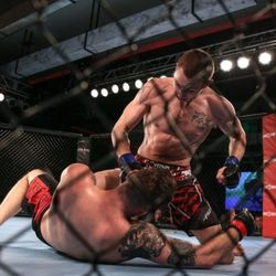 West Coast Fight Club - One of our pro fighters getting it done.