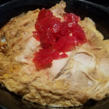 Fuji Sushi - eating the parent n child rice (chicken n egg) - Sushi Bars Near Me - Seattle, Washington