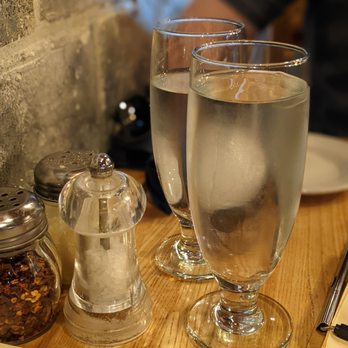 Trattoria Aroma - So refreshing and good tasting water:). - Italian Near Me - Williamsville, New York