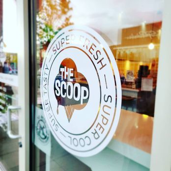 The Scoop - a sign on the door of a restaurant - Ice Cream & Frozen Yogurt Near Me - Spokane, Washington The Scoop - a sign on the door of a restaurant - Ice Cream & Frozen Yogurt Near Me - Spokane, Washington