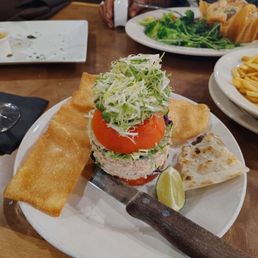 Seafood Salad Tower