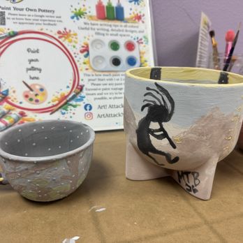 Art Attack - Art - Paint-Your-Own Pottery Near Me - Albuquerque, New Mexico Art Attack - Art - Paint-Your-Own Pottery Near Me - Albuquerque, New Mexico