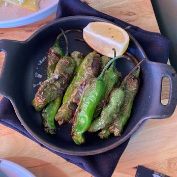 Korner 67 - Wok-Seared SHISHITO peppers - Cocktail Bars Near Me - Miami Lakes, Florida