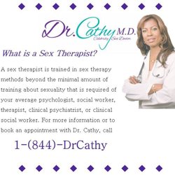 Cathy MD - What is a Sex Doctor?