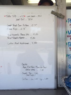 Menu photo 2 Chuckwagon Zirconia, NC