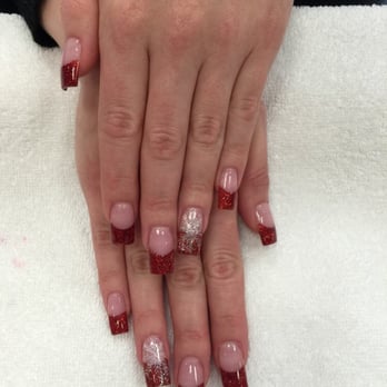 Studio Nails - My pretty Christmas nails done by Tiffany - Nail Salons Near Me - Panorama City, California Studio Nails - My pretty Christmas nails done by Tiffany - Nail Salons Near Me - Panorama City, California