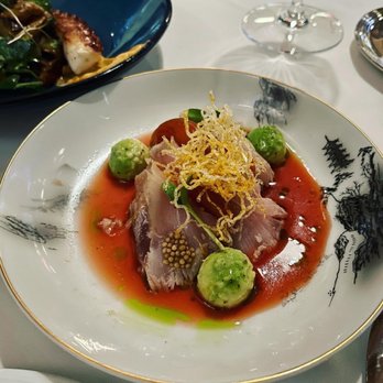 Chez Bacchus - Hamachi crudo - New American Near Me - Long Beach, California Chez Bacchus - Hamachi crudo - New American Near Me - Long Beach, California