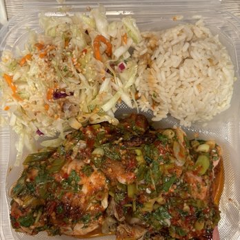 Chicken Maison - 1/2 Spicy lemon garlic chicken - Mediterranean Near Me - Santa Ana, California Chicken Maison - 1/2 Spicy lemon garlic chicken - Mediterranean Near Me - Santa Ana, California