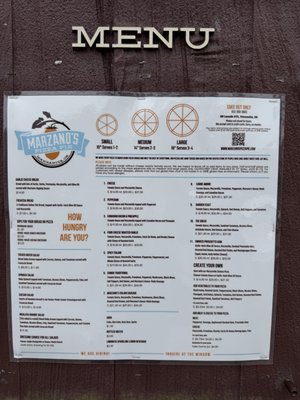 Menu photo 1 Marzano's Pizza Pie Manzanita, OR Menu photo 1 Marzano's Pizza Pie Manzanita, OR