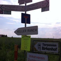 Tierpension Birkenhof - Wegweiser