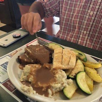 Metro Diner - Meatloaf plate - Diners Near Me - Birmingham, Alabama Metro Diner - Meatloaf plate - Diners Near Me - Birmingham, Alabama