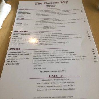 The Curious Pig - Gastropubs Near Me - Peachtree City, Georgia The Curious Pig - Gastropubs Near Me - Peachtree City, Georgia