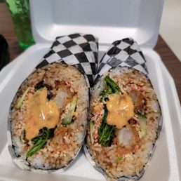 Shrimp Tempura Sushi Burrito Shrimp Tempura Sushi Burrito