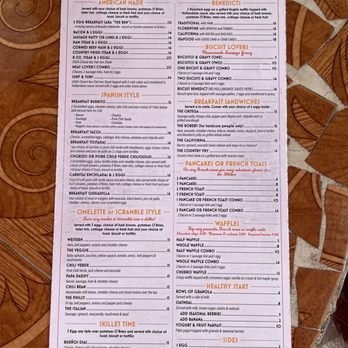 The Nest - Breakfast menu - Breakfast & Brunch Near Me - Atascadero, California The Nest - Breakfast menu - Breakfast & Brunch Near Me - Atascadero, California