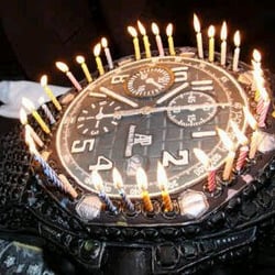 The Cupcake Shoppe - AP Bling Watch Cake!
