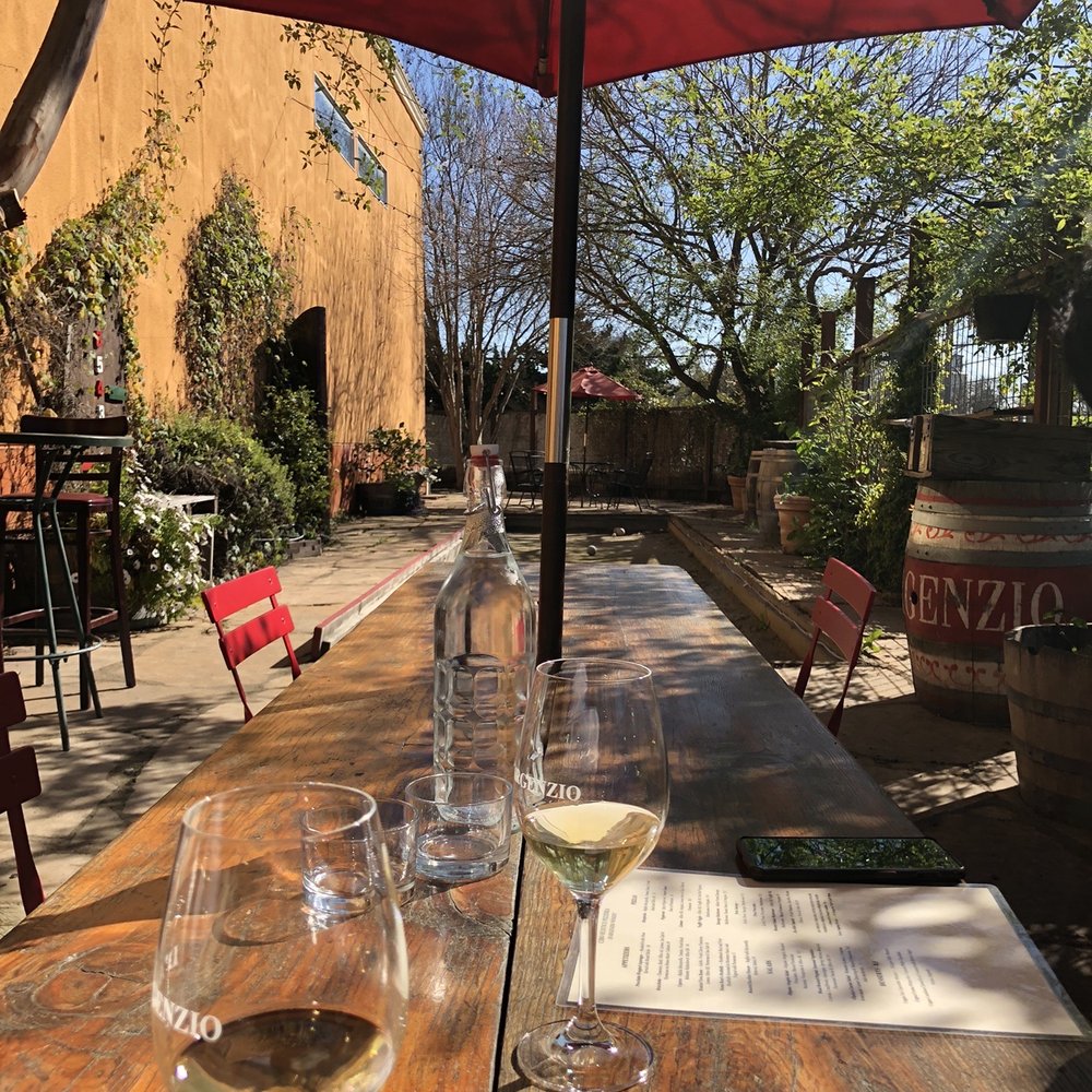 D'Argenzio Winery - Patio area - Wine Tasting Room Near Me - Santa Rosa, California