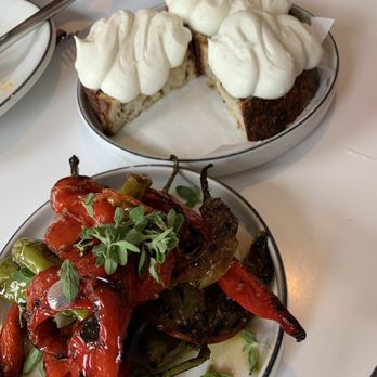 Misi - Charred Marinated Peppers with Whipped Ricotta Crostini - Italian Near Me - Brooklyn, New York