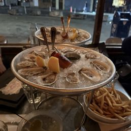 Two dozen oysters