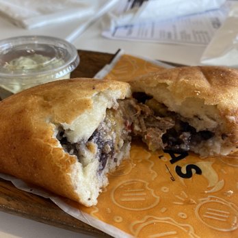 Bocas Grill Kendall - Empanada pabellón - Latin American Near Me - Miami, Florida Bocas Grill Kendall - Empanada pabellón - Latin American Near Me - Miami, Florida