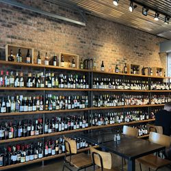 305 Wine Garage - Wine shelves at 305 Wine Garage