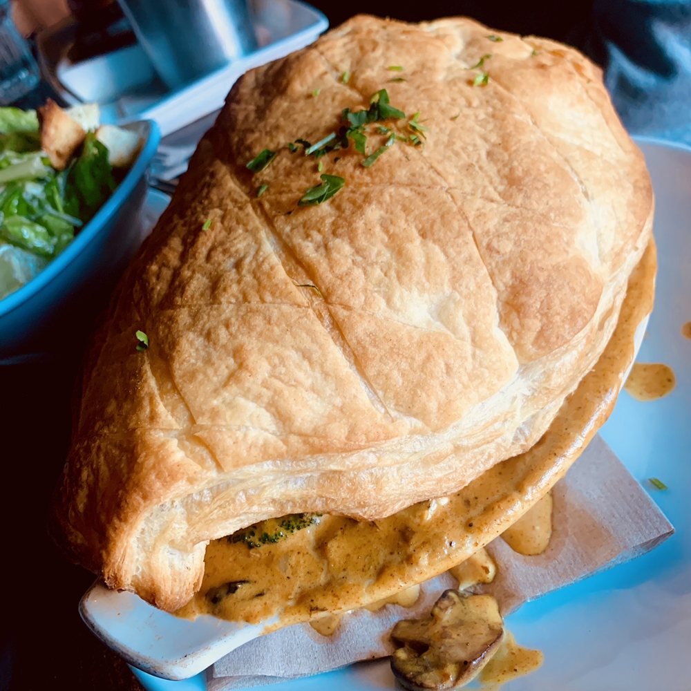 Lady Gregory's - Chicken Curry Pot Pie - New American Near Me - Chicago, Illinois Lady Gregory's - Chicken Curry Pot Pie - New American Near Me - Chicago, Illinois