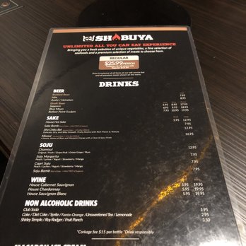 Shabuya - Drinks & Dessert menu - Hot Pot Near Me - Concord, California Shabuya - Drinks & Dessert menu - Hot Pot Near Me - Concord, California