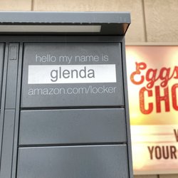 ampm - Amazon locker at this gas station. Their name is glenda!