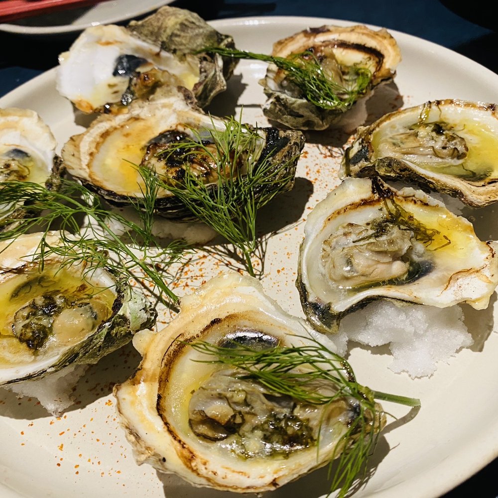 Wanpaku - Baked oysters with garlic and butter - Ramen Near Me - Brooklyn, New York Wanpaku - Baked oysters with garlic and butter - Ramen Near Me - Brooklyn, New York